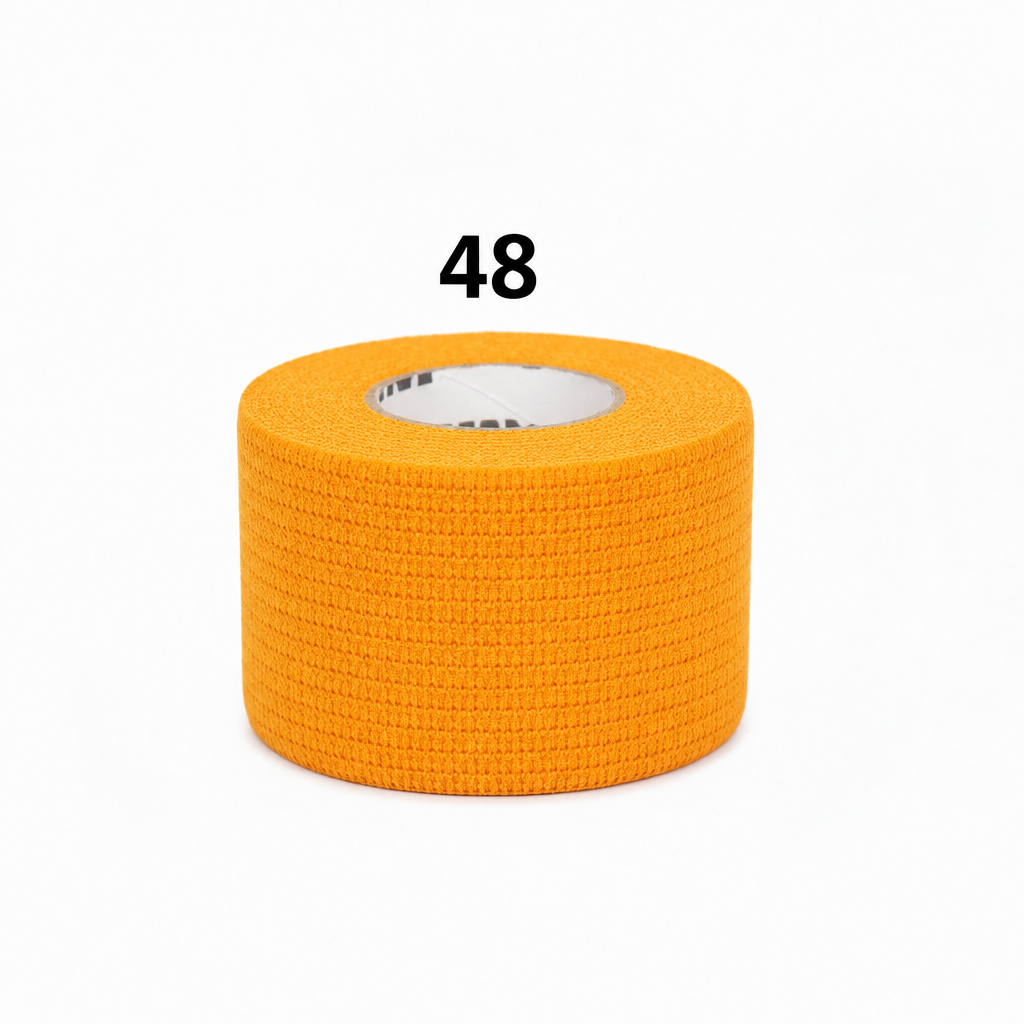 Powerflex Grepptejp Hockey 38 mm – Elastisk tejp i flera färger - Kartong