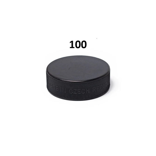 Hockeypuck Träningspuck – Smetfri Matchkvalitet 100-pack