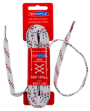 Tex-Style RED Performance Skridskosnören – Slim Wax